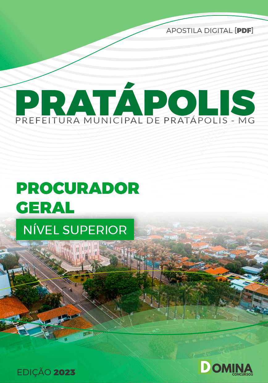 Apostila Pref Pratápolis MG 2023 Procurador Geral