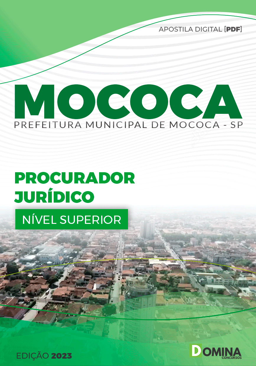 Apostila Pref Mococa SP 2023 Procurador Jurídico