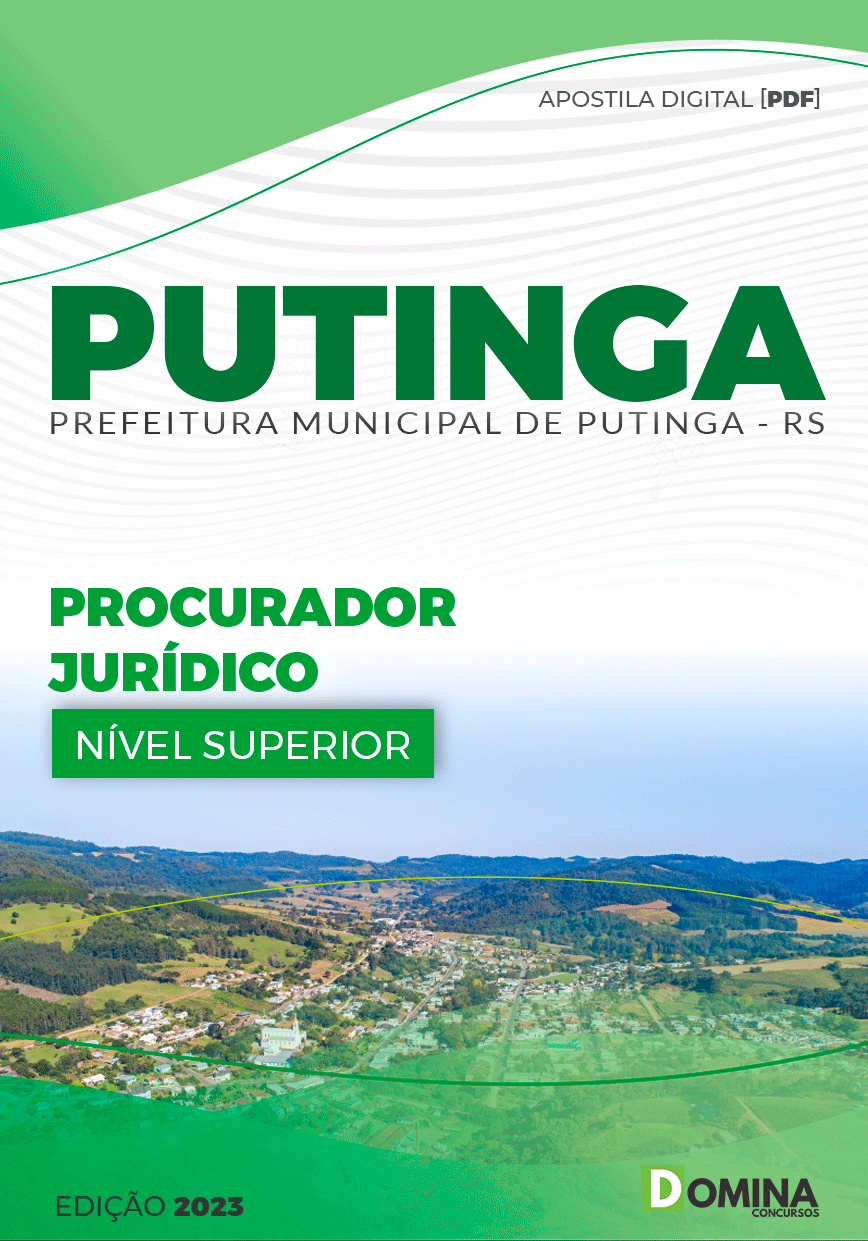 Apostila Pref Putinga RS 2023 Procurador Jurídico