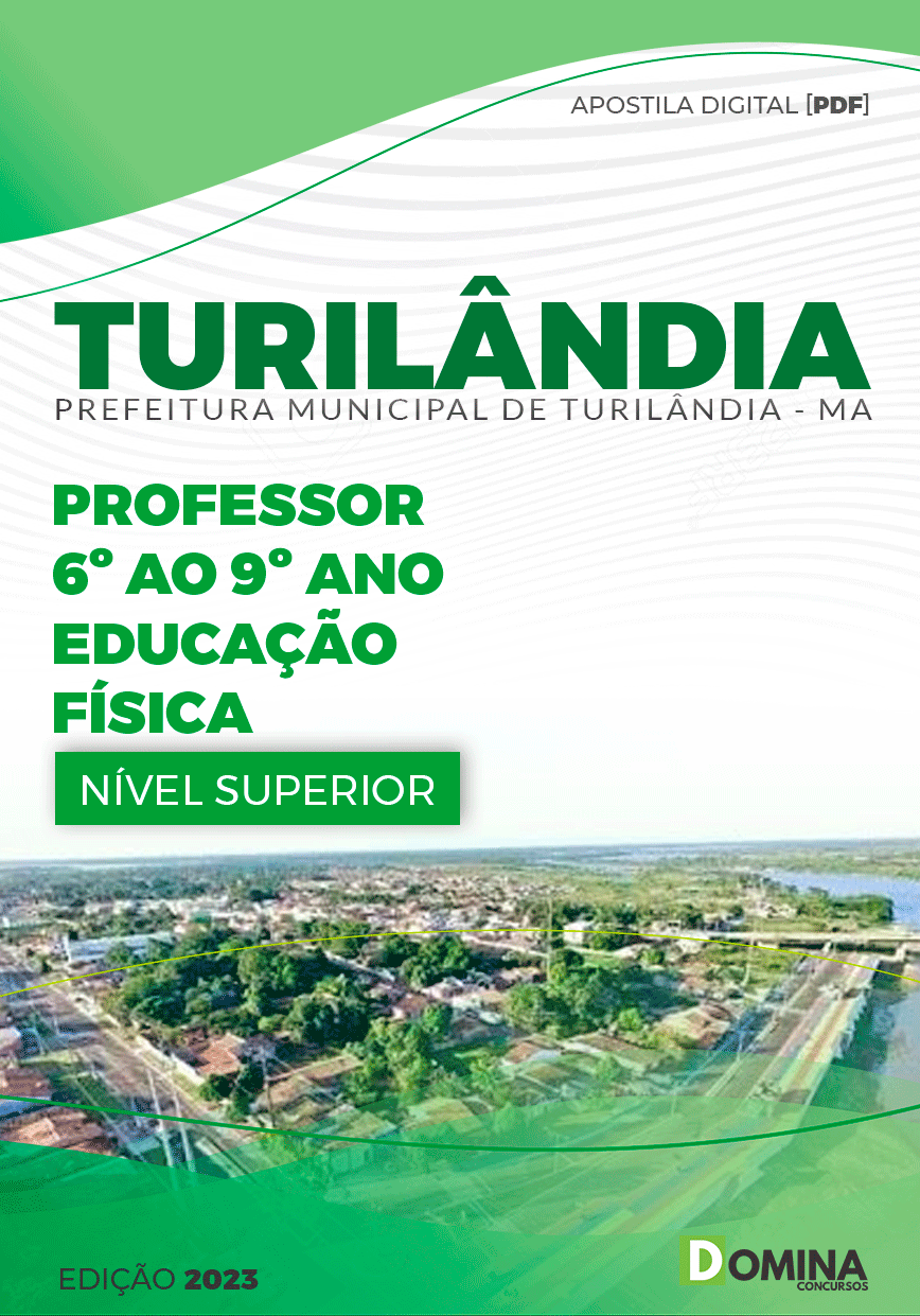 Apostila Pref Turilândia MA 2024 Professor 6º Ao 9º Ed Física