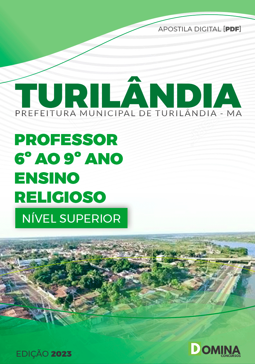 Apostila Pref Turilândia MA 2024 Professor 6º Ao 9º Ensino Religioso