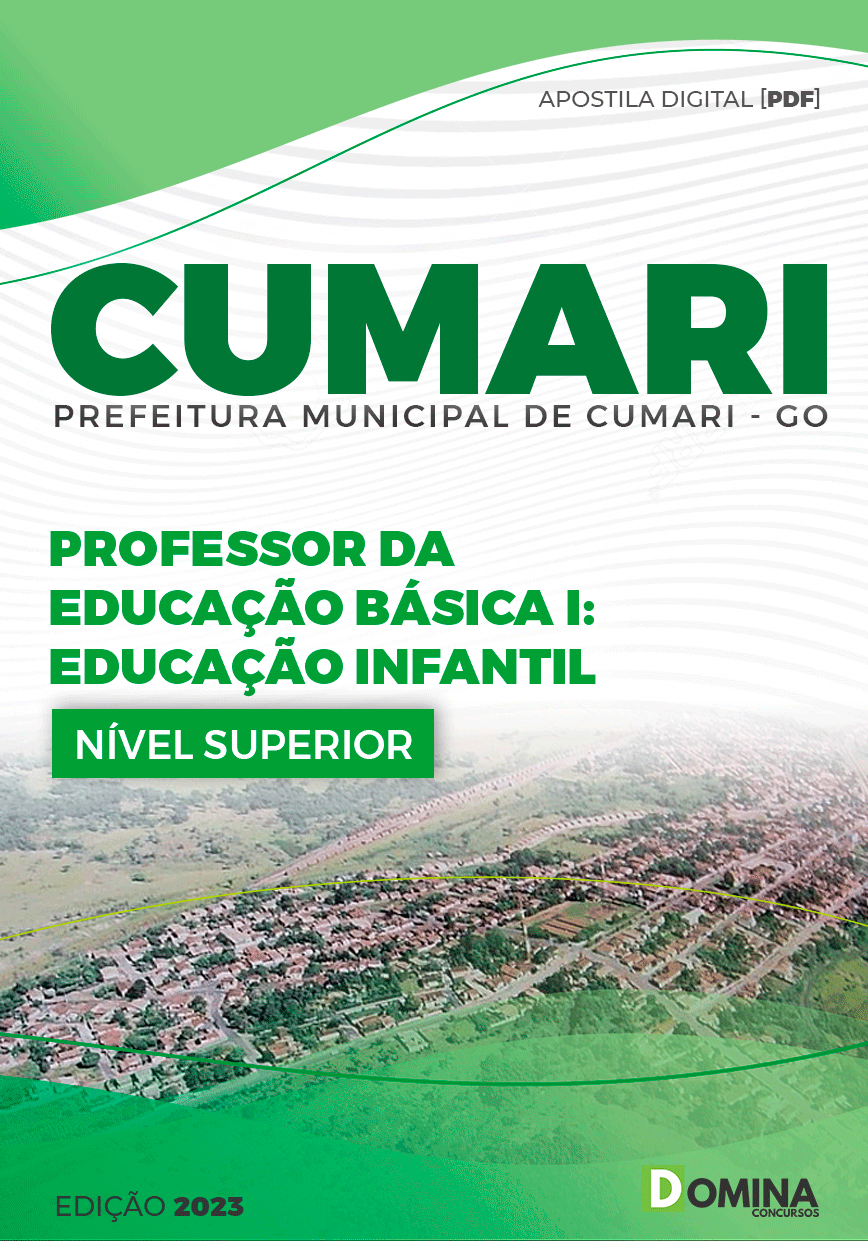 Apostila Concurso Pref Cumari GO 2024 Professor I Educação Infantil