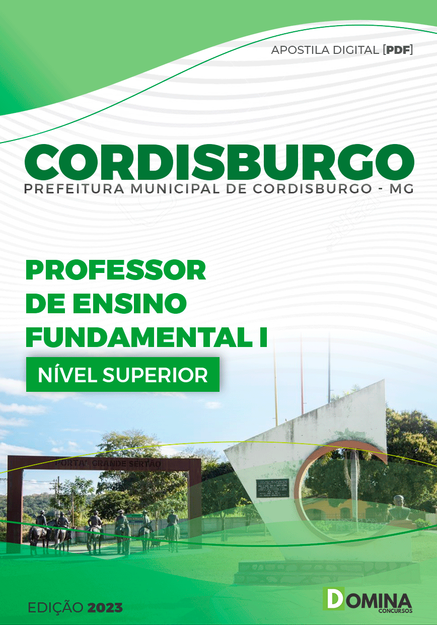 Apostila Pref Cordisburgo MG 2024 Professor Ensino Fundamental I