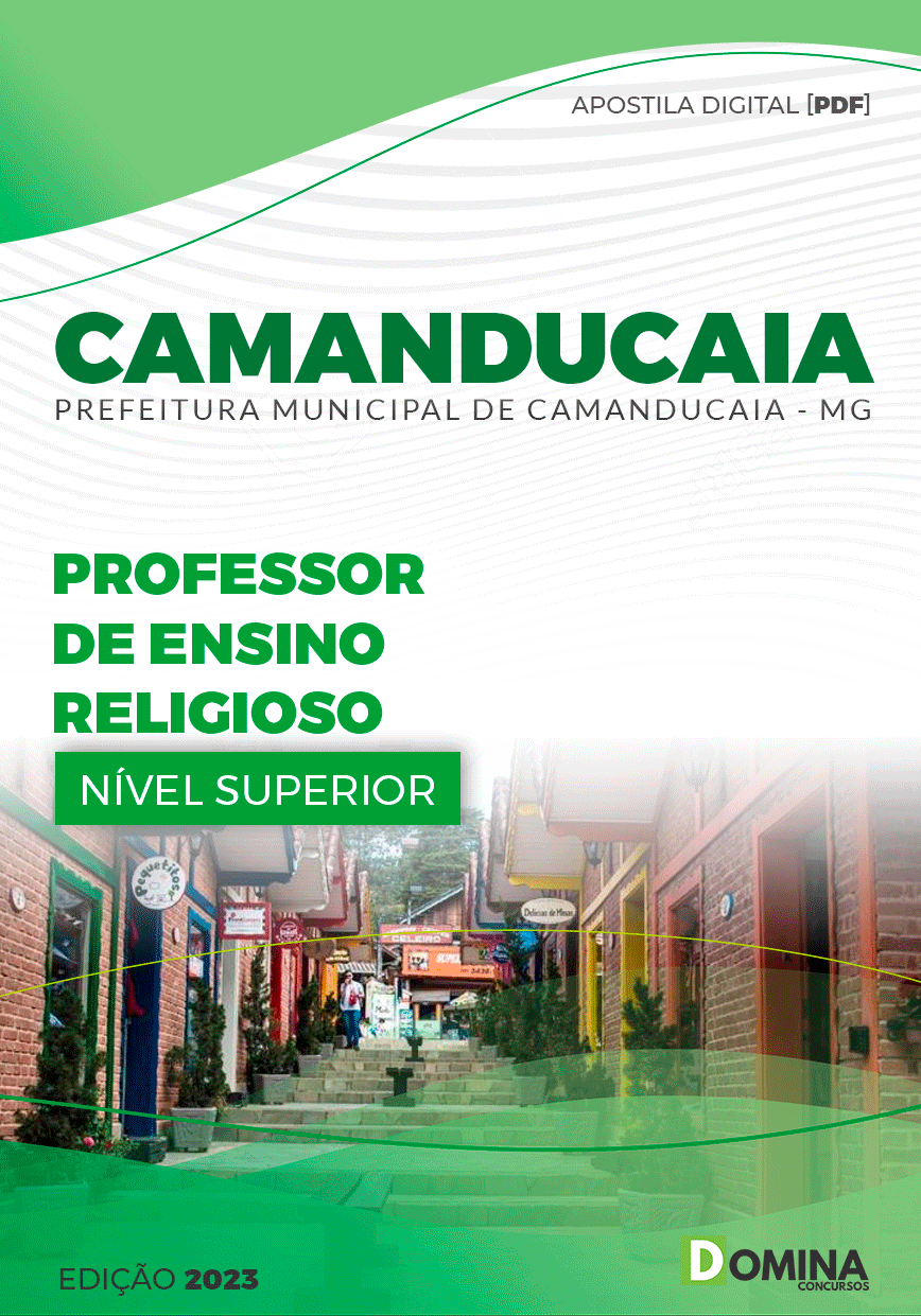 Apostila Pref Camanducaia MG 2024 Professor III Ensino Religioso