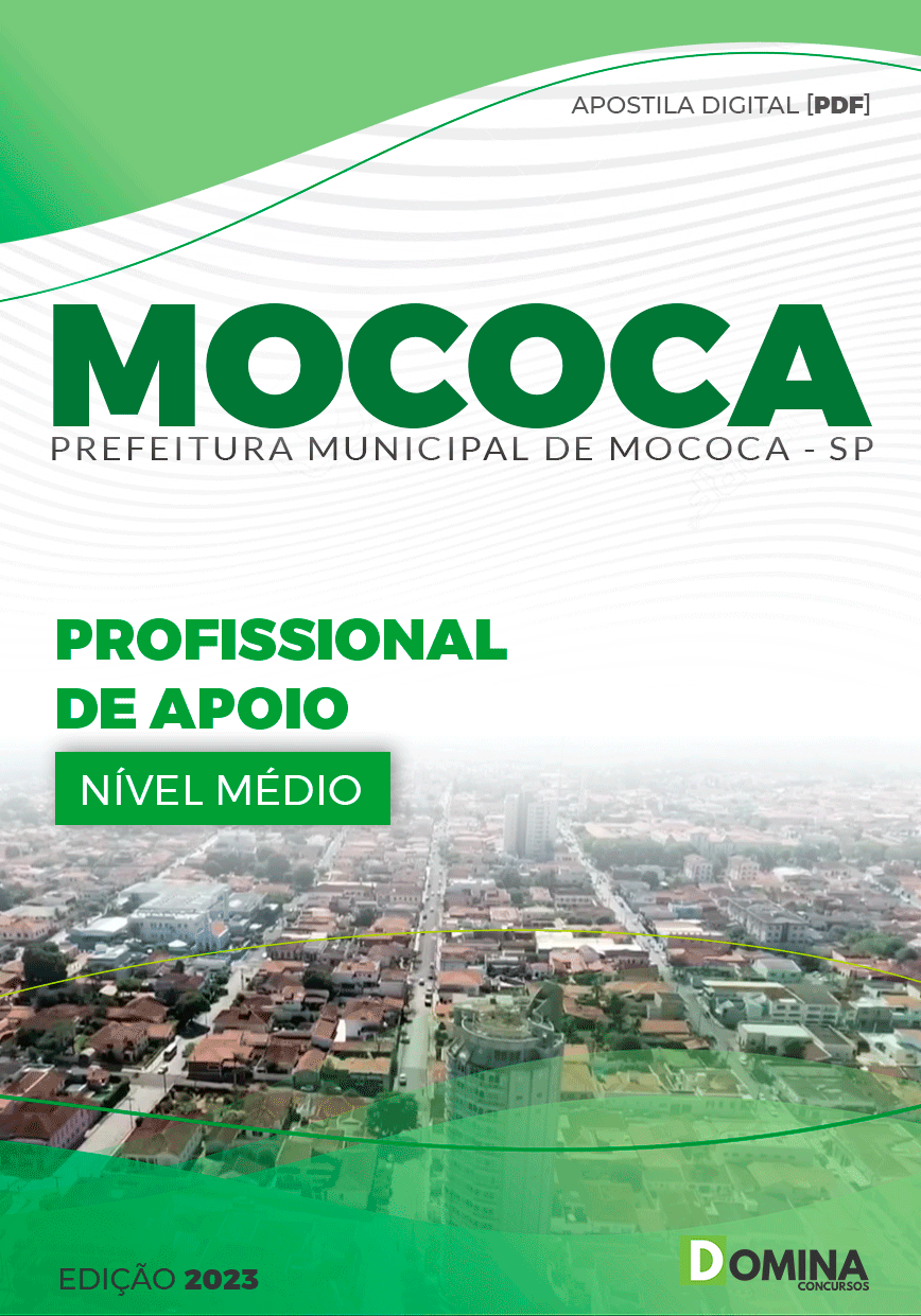 Apostila Pref Mococa SP 2023 Profissional de Apoio