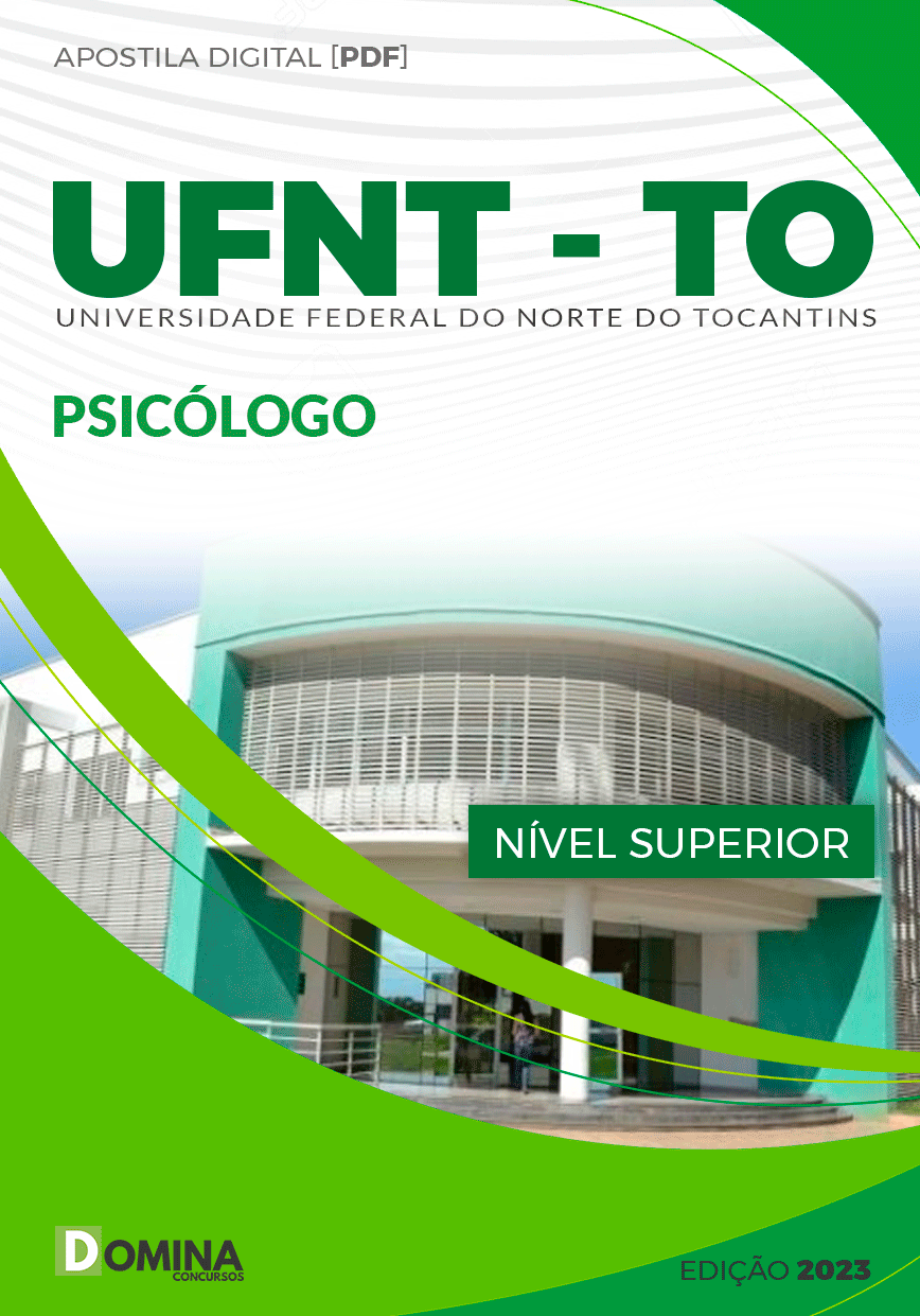 Apostila UFNT TO 2023 Psicólogo