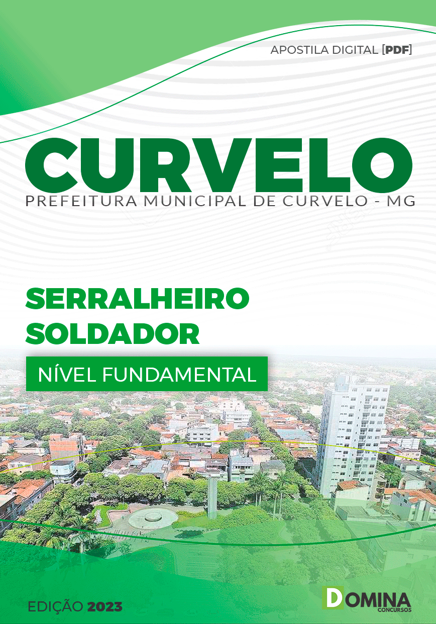 Apostila Concurso Pref Curvelo MG 2024 Serralheiro Soldador