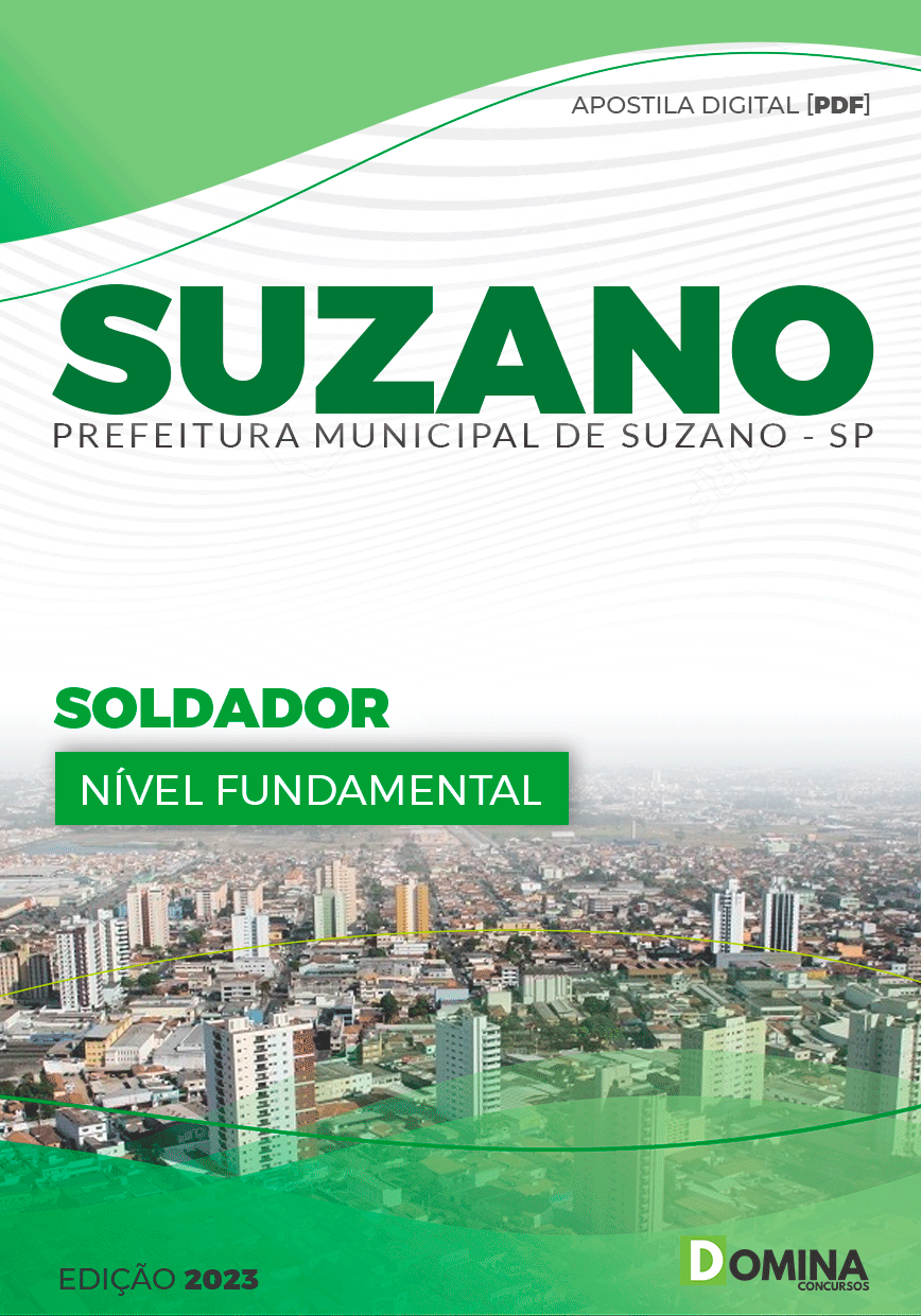 Apostila Concurso Pref Suzano SP 2023 Soldador