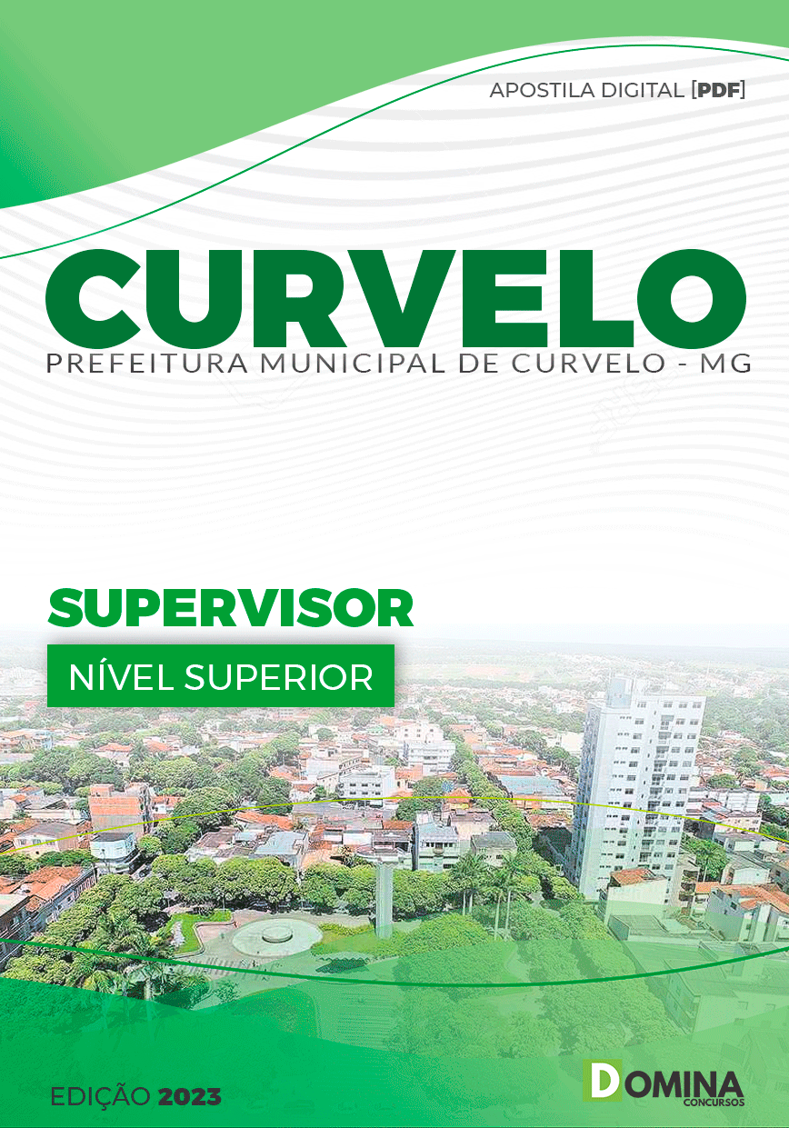 Apostila Concurso Pref Curvelo MG 2024 Supervisor