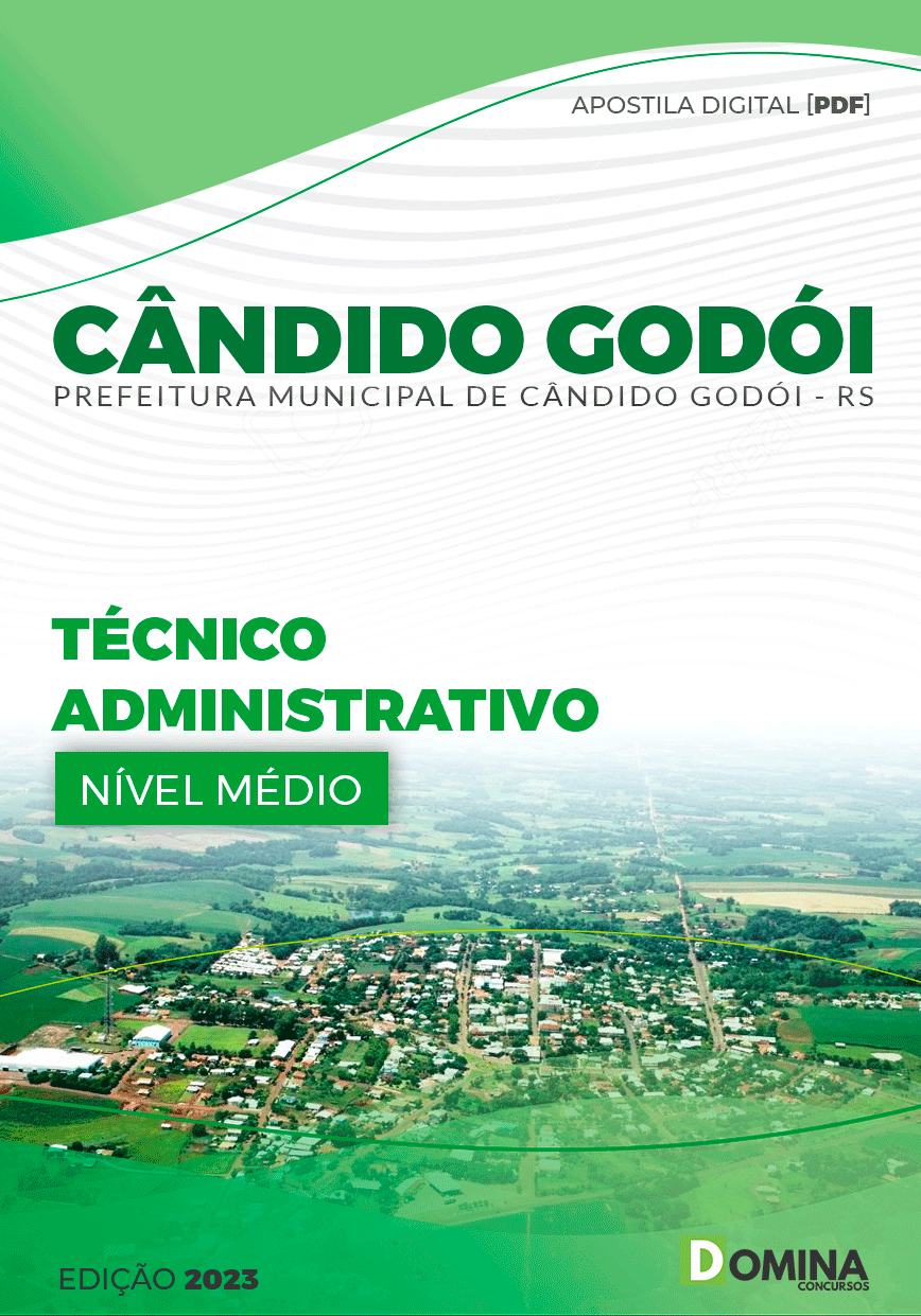 Apostila Pref Cândido Godói RS 2023 Técnico Administrativo