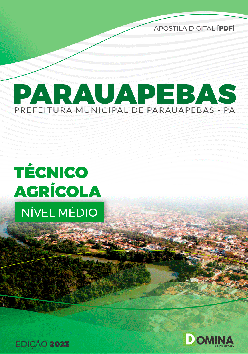 Apostila Pref Parauapebas PA 2023 Técnico Agrícola