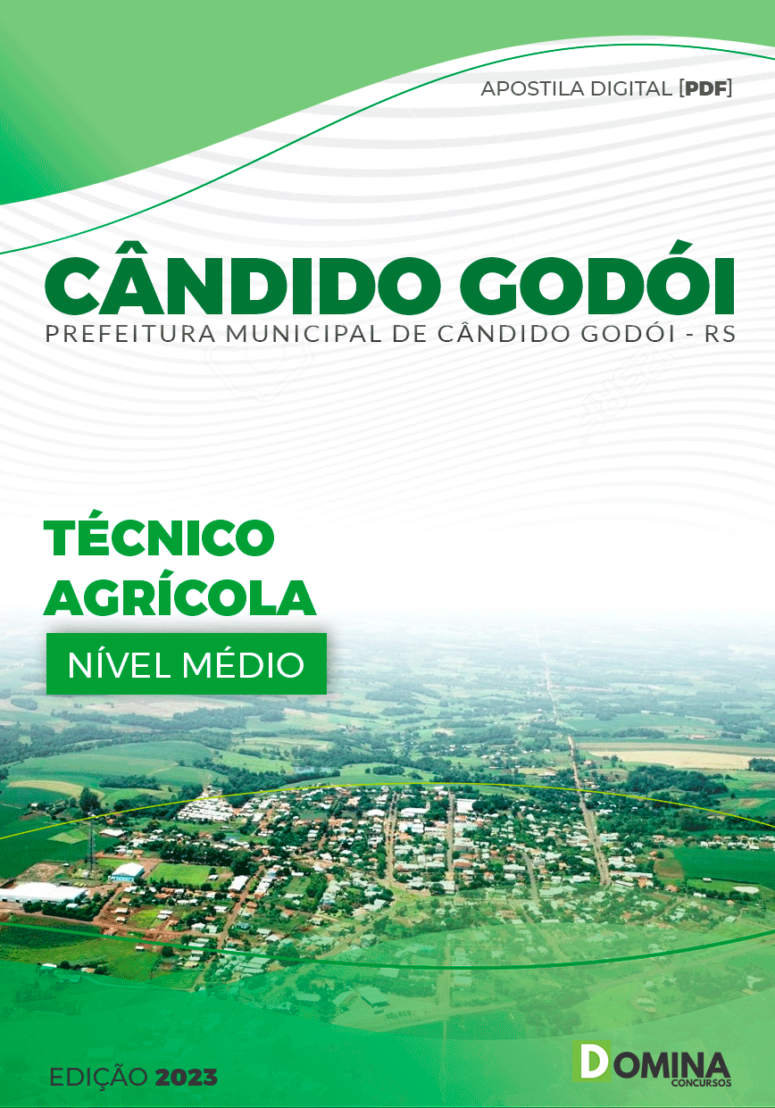 Apostila Pref Cândido Godói RS 2023 Técnico Agrícola