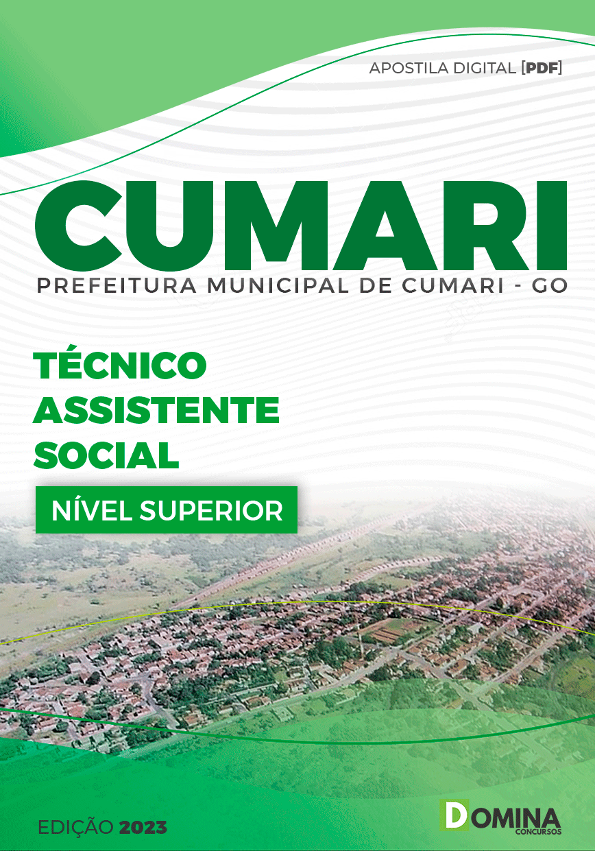 Apostila Pref Cumari GO 2024 Técnico Assistente Social