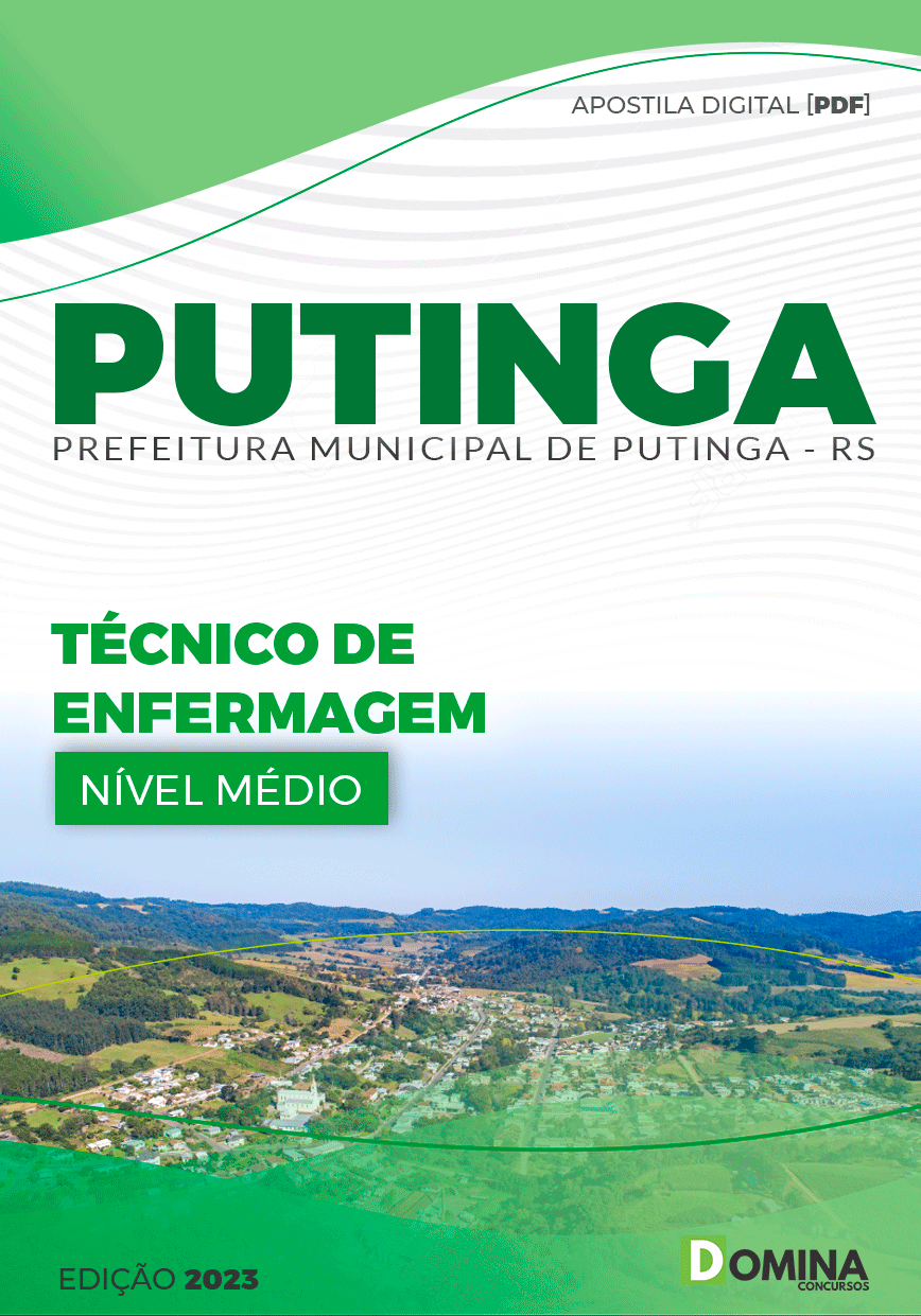 Apostila Pref Putinga RS 2023 Técnico de Enfermagem