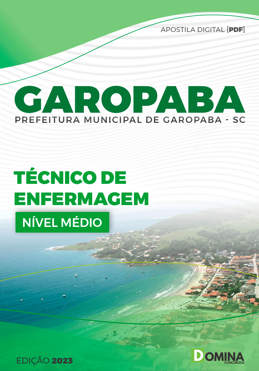 Apostila Concurso Pref Garopaba SC 2023 Técnico Enfermagem