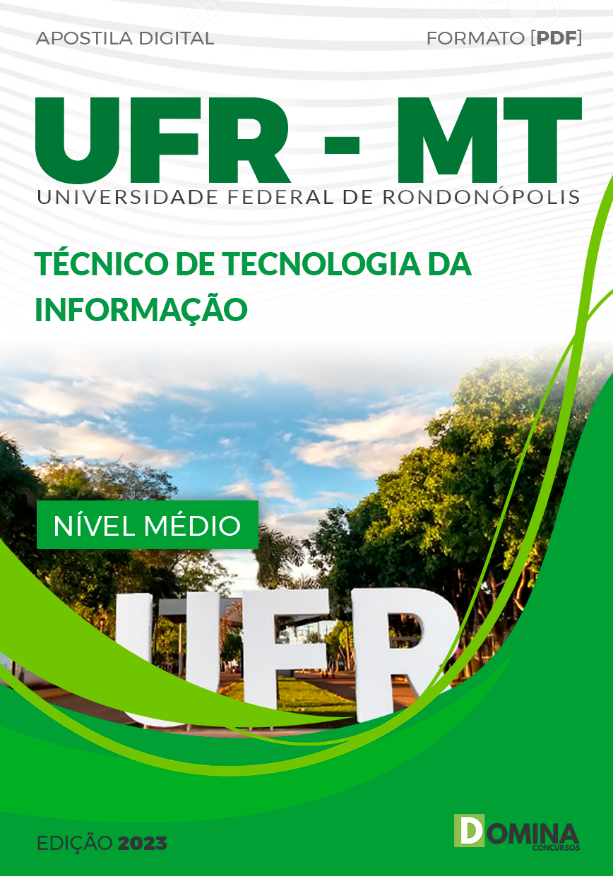 Apostila UFR MT 2023 Técnico de Tecnologia da Informação