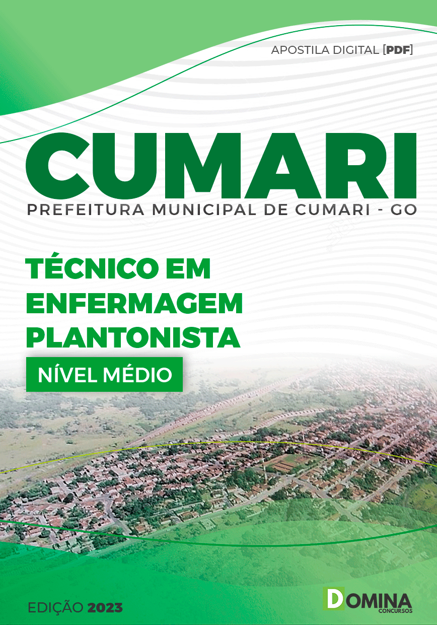 Apostila Pref Cumari GO 2024 Técnico Enfermagem Plantonista