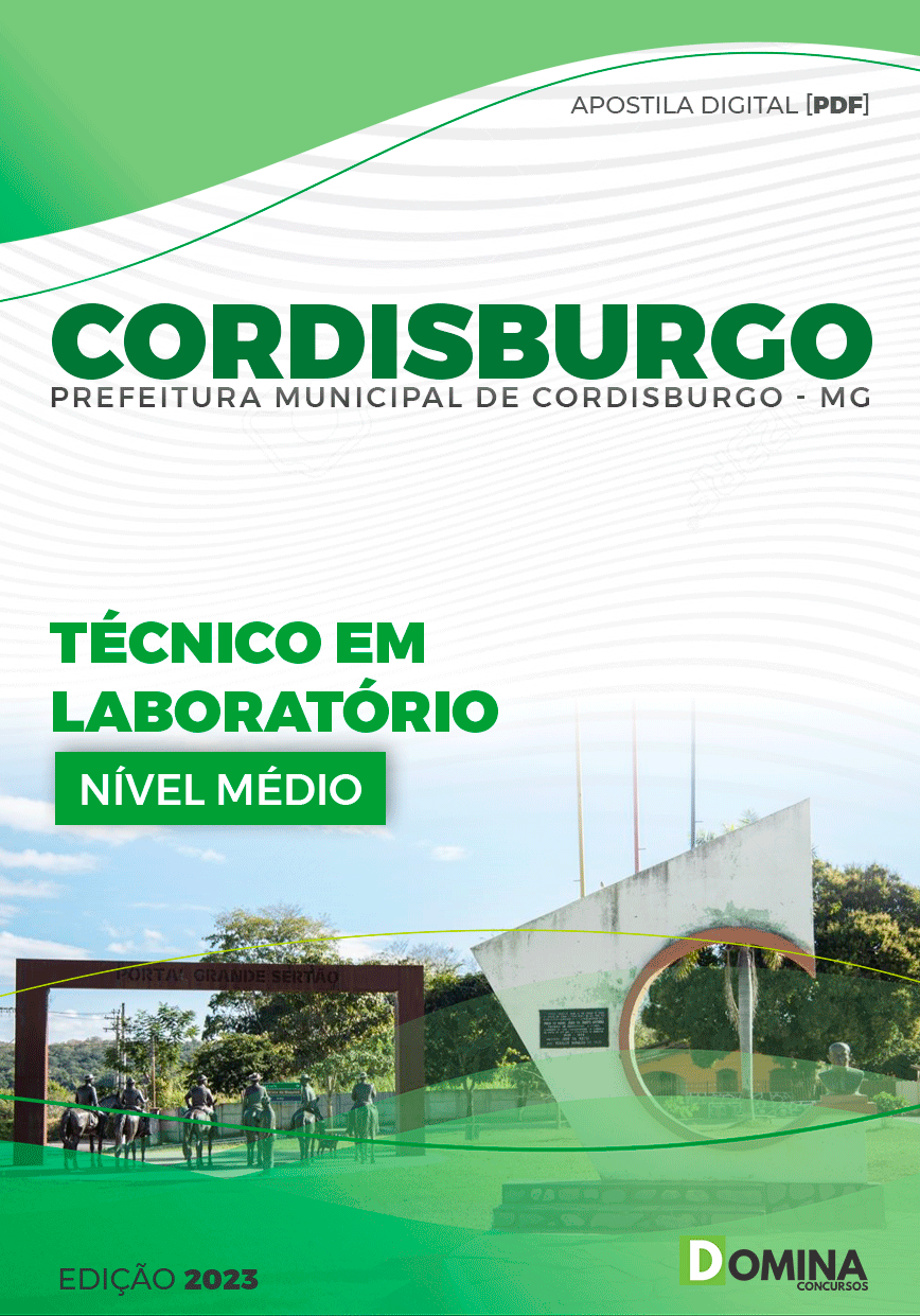 Apostila Pref Cordisburgo MG 2024 Técnico Laboratório