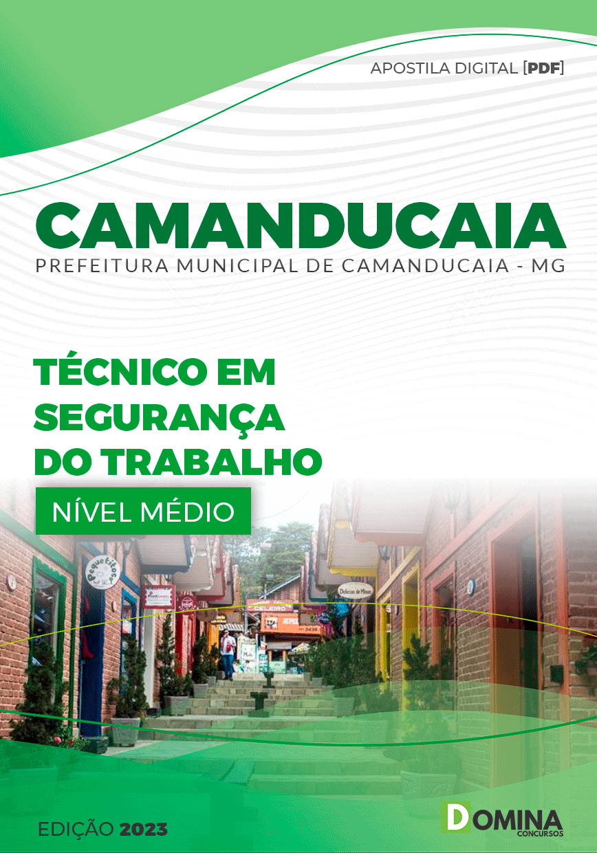 Apostila Pref Camanducaia MG 2024 Técnico Segurança Trabalho