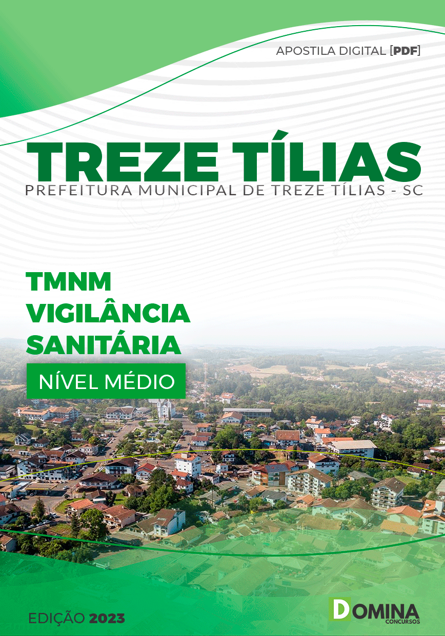 Apostila Pref Treze Tílias SC 2023 Vigilância Sanitária