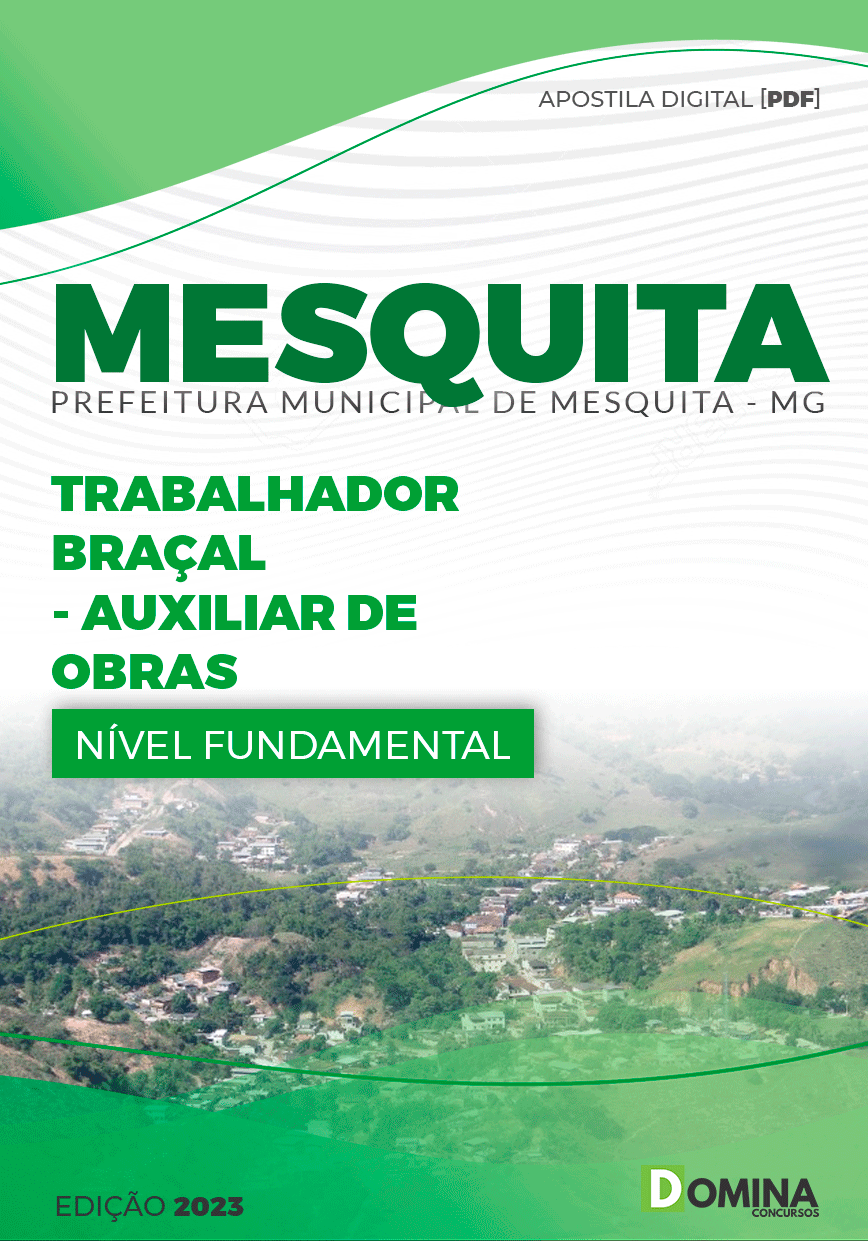 Apostila Pref Mesquita MG 2024 Trabalhador Braçal