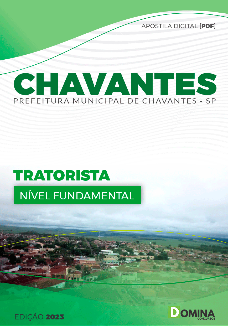 Apostila Pref Chavantes SP 2023 Tratorista