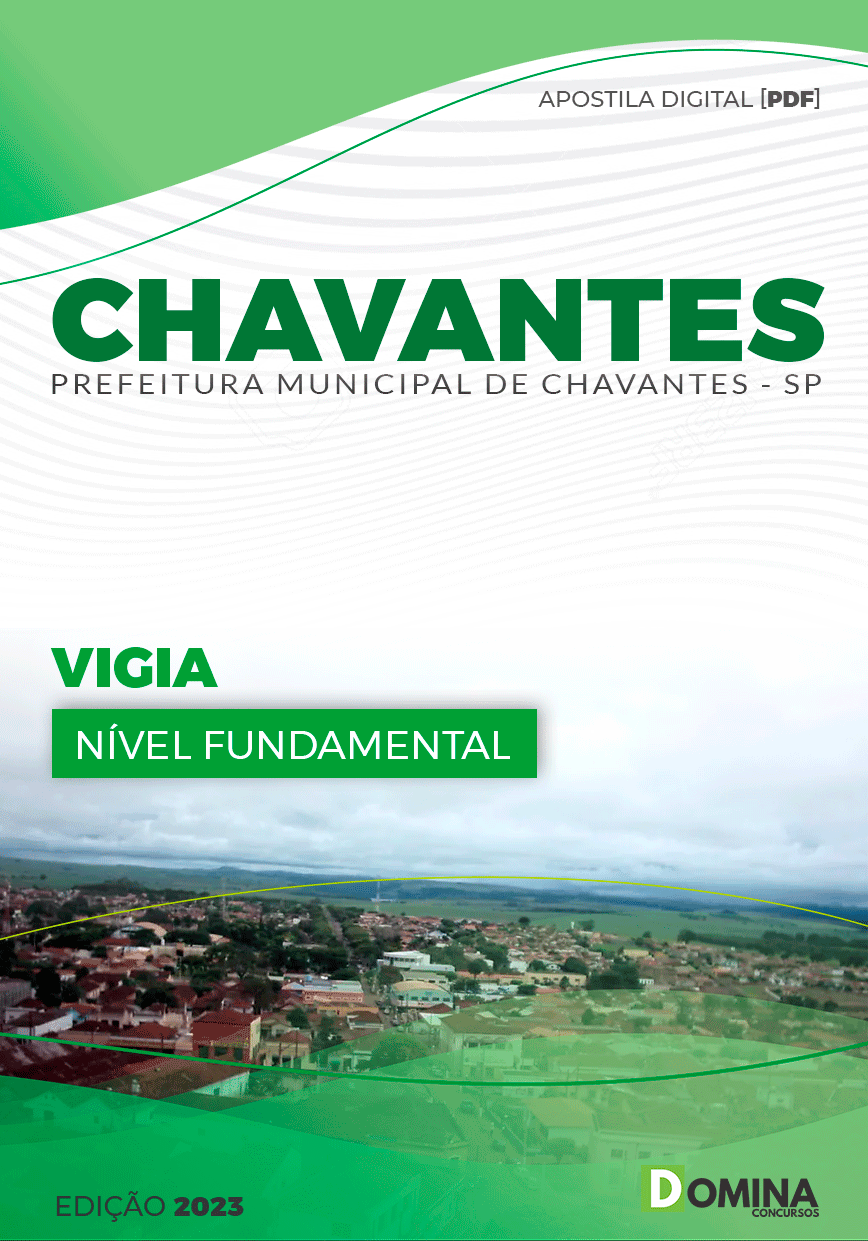 Apostila Pref Chavantes SP 2023 Vigia