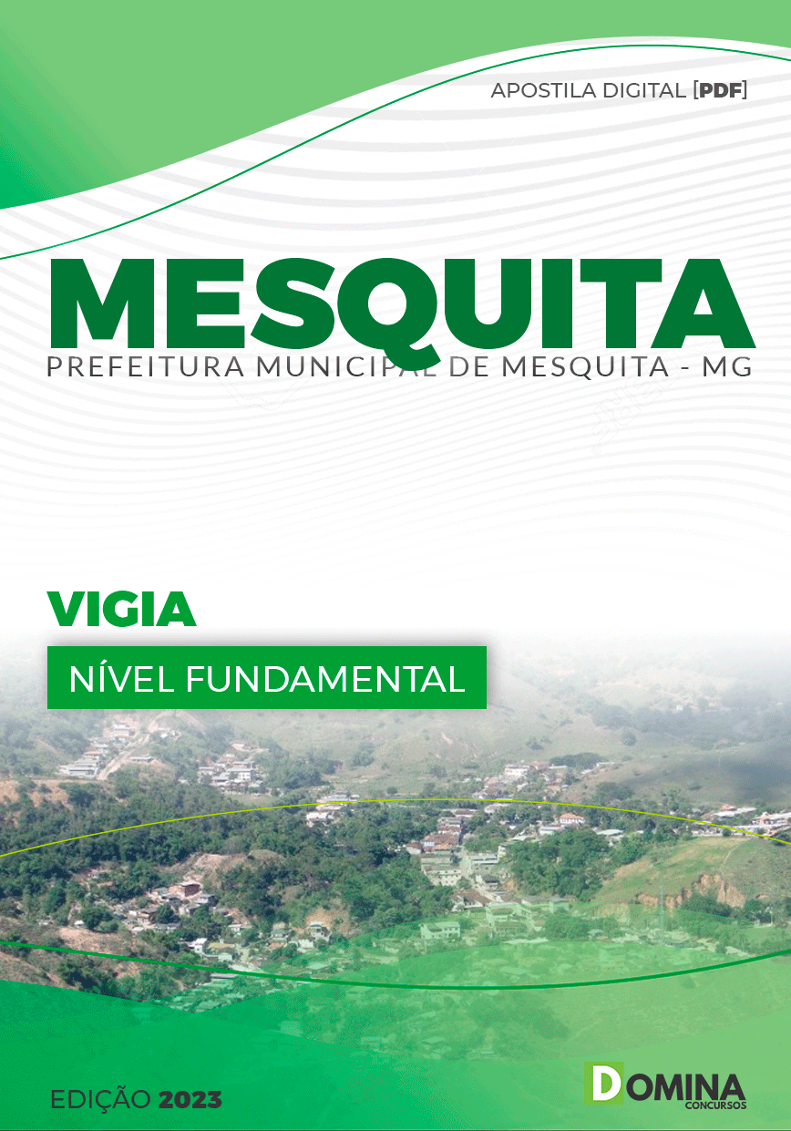 Apostila Concurso Pref Mesquita MG 2024 Vigia