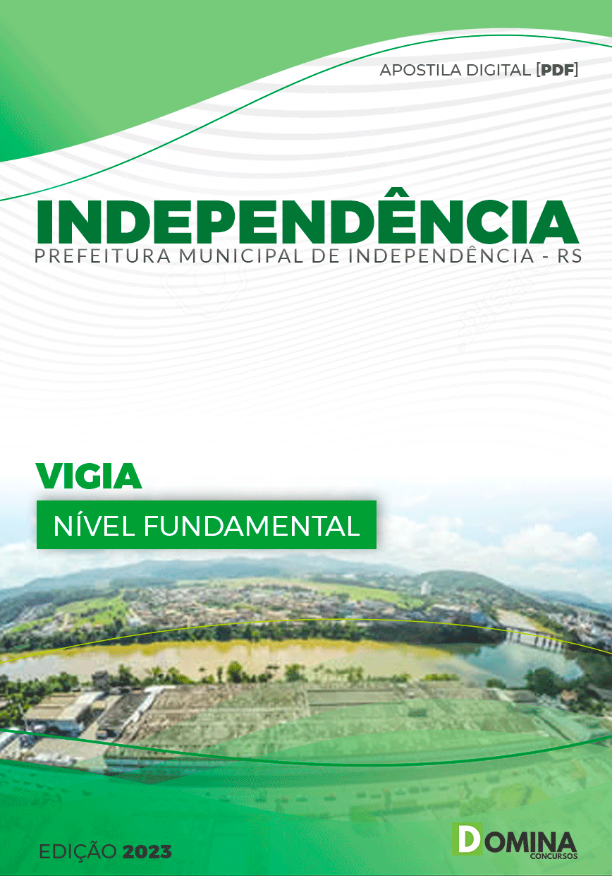 Apostila Concurso Pref Independência RS 2023 Vigia