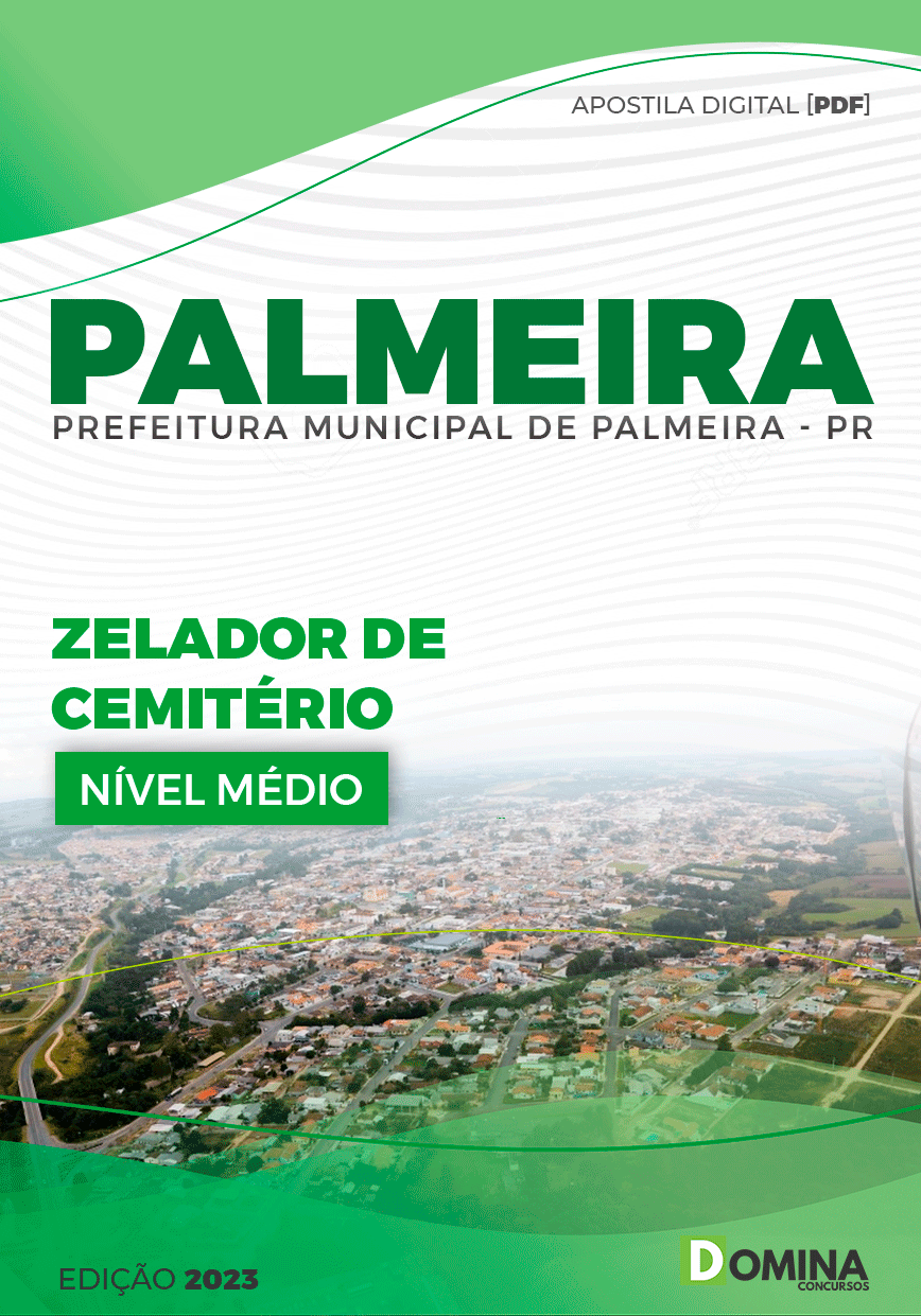 Apostila Pref Palmeira PR 2023 Zelador de Cemitério