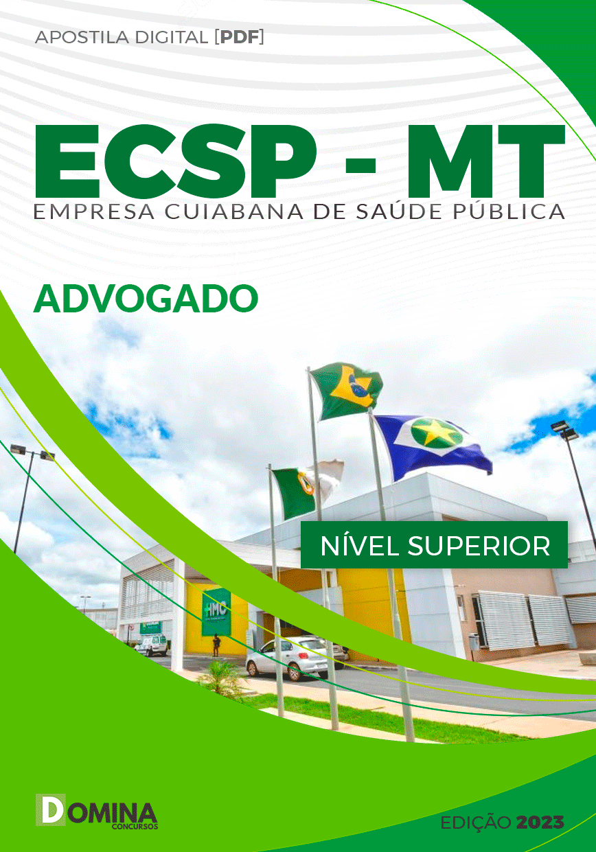 Apostila Concurso ECSP MT 2023 Advogado