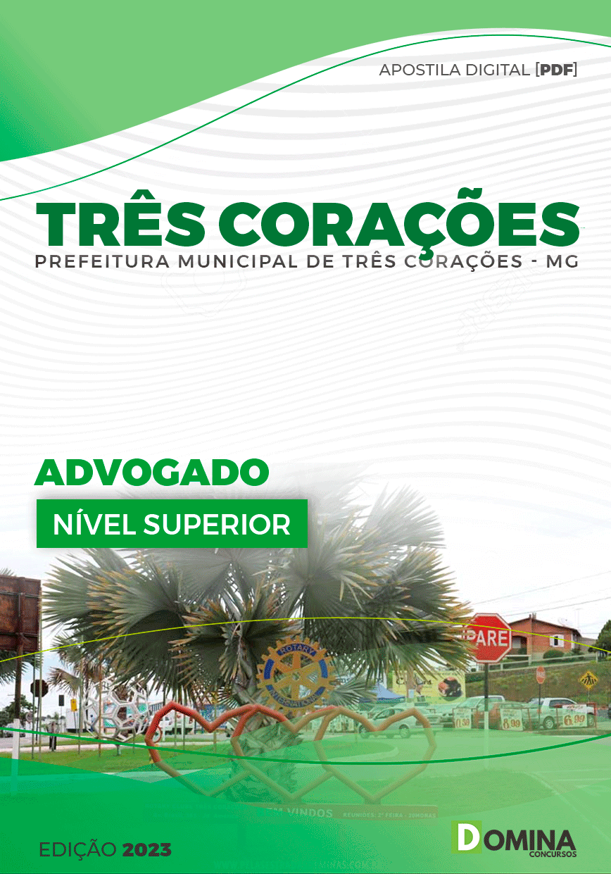 Apostila Pref Três Corações MG 2024 Advogado