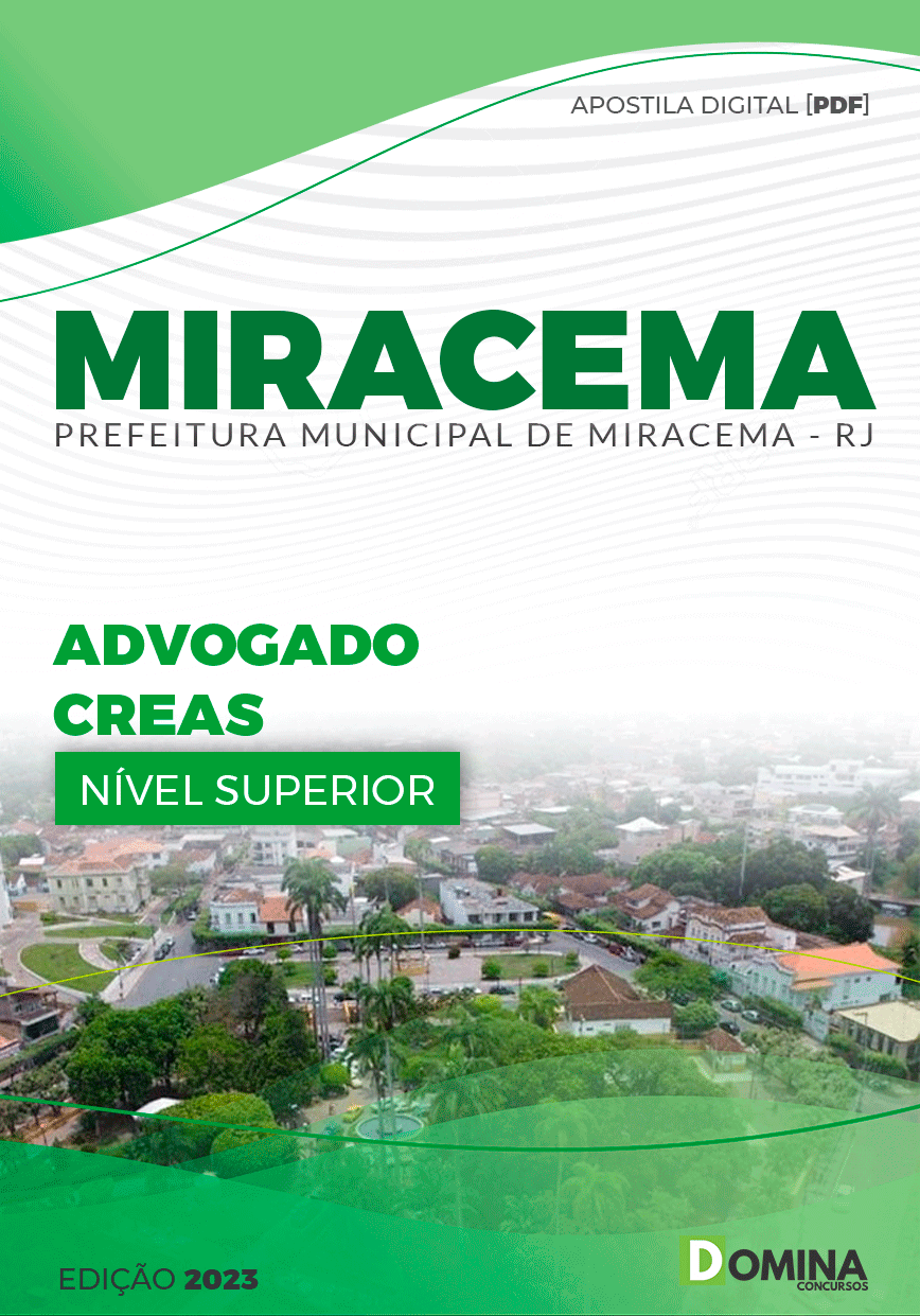 Apostila Pref Miracema RJ 2023 Advogado CREAS