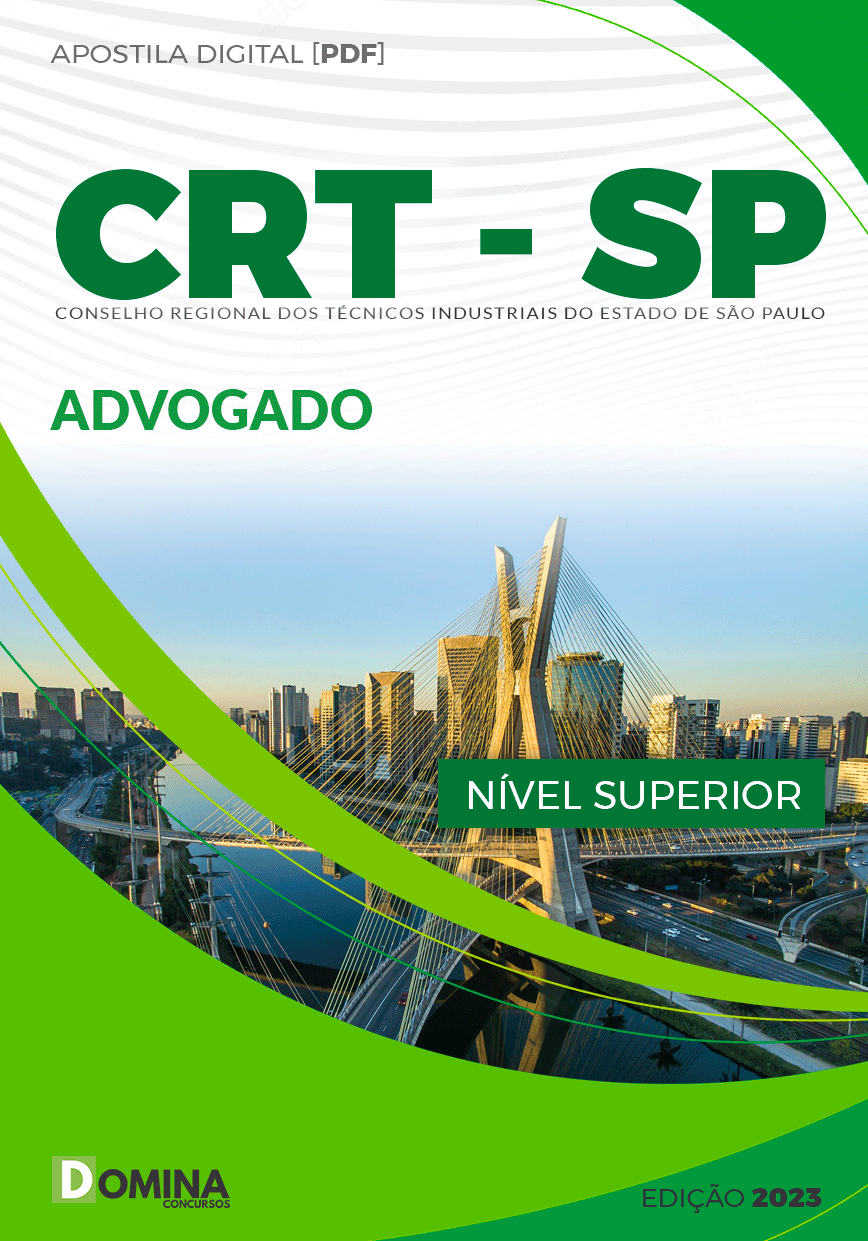 Apostila CRT SP 2023 Advogado
