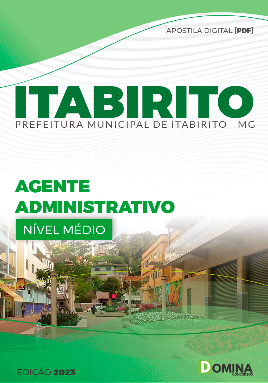 Apostila Prefeitura Itabirito MG 2023 Agente Administrativo