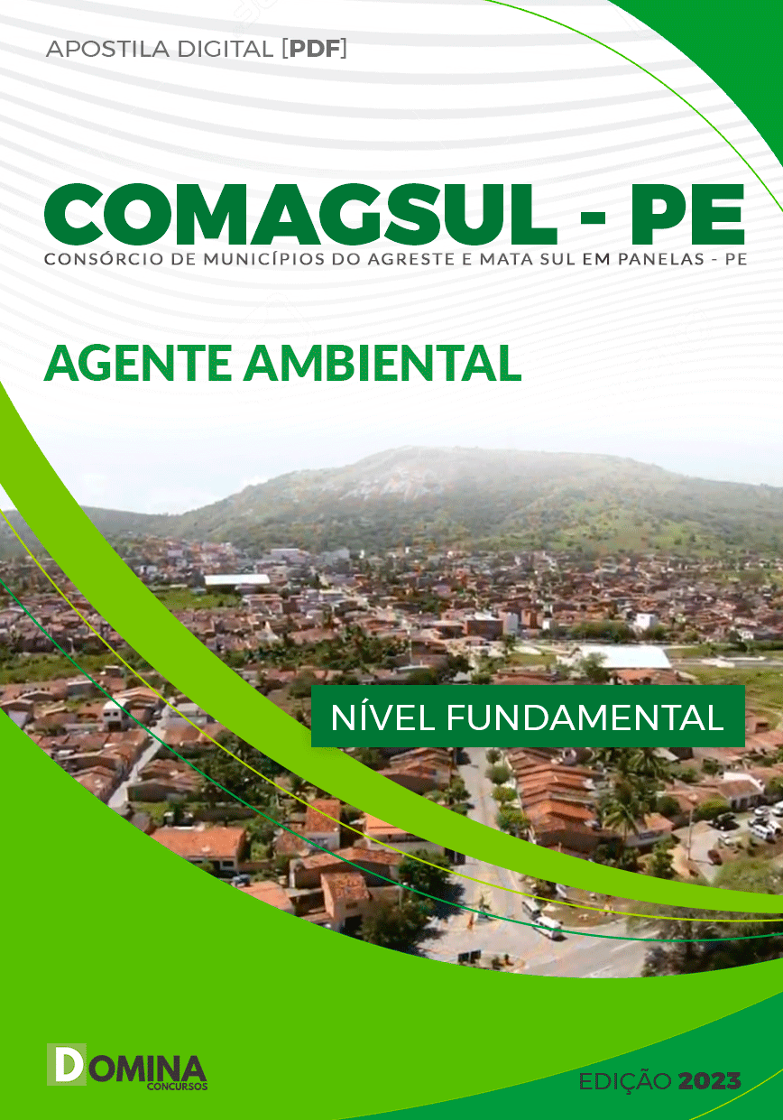Apostila COMAGSUL Panelas PE 2023 Agente Ambiental