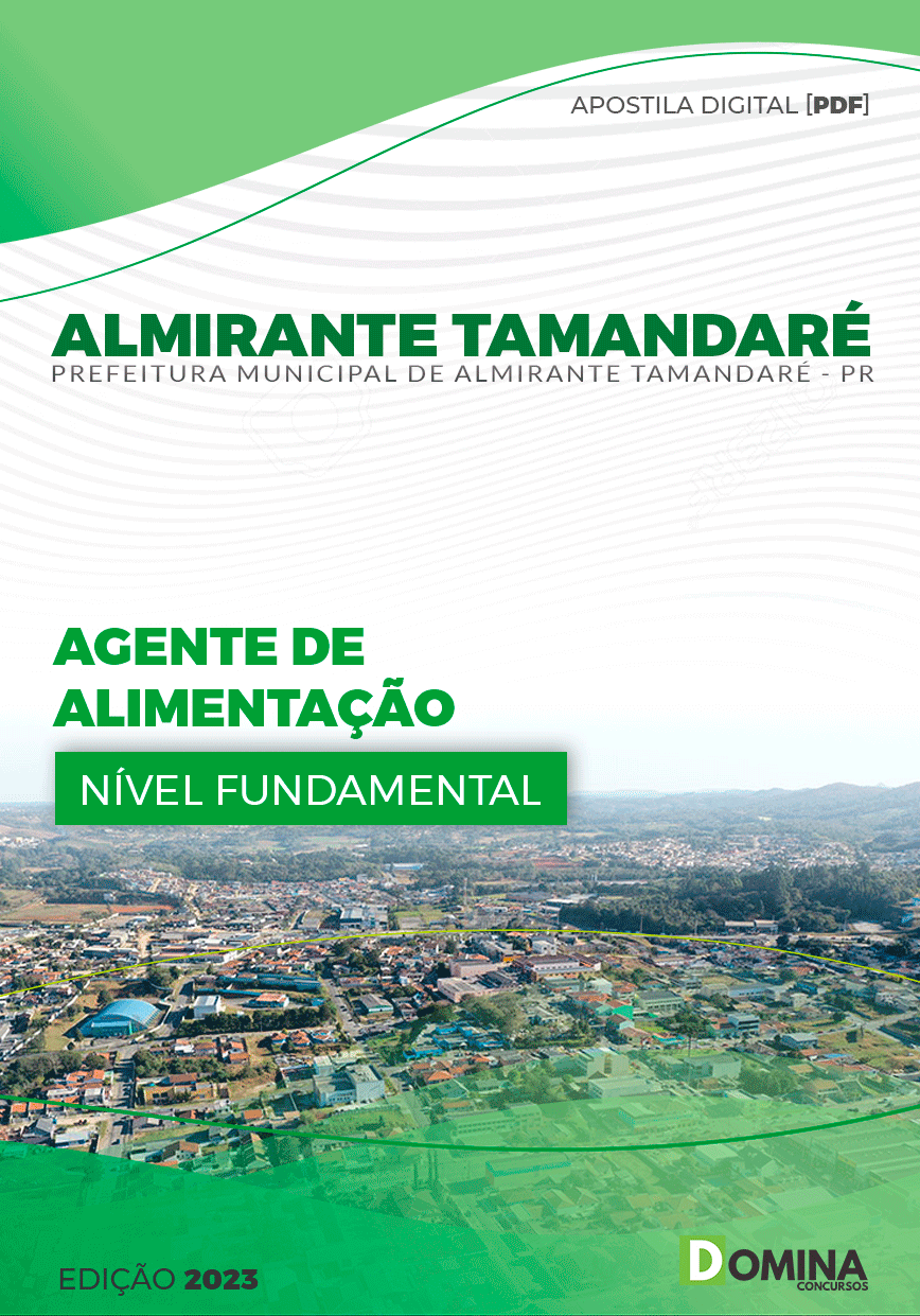 Pref Almirante Tamandaré PR 2023 Agente de Alimentação