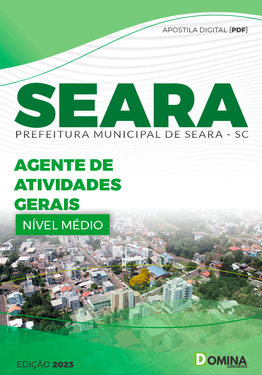 Apostila Concurso Pref Seara SC 2023 Agente Atividades Gerais
