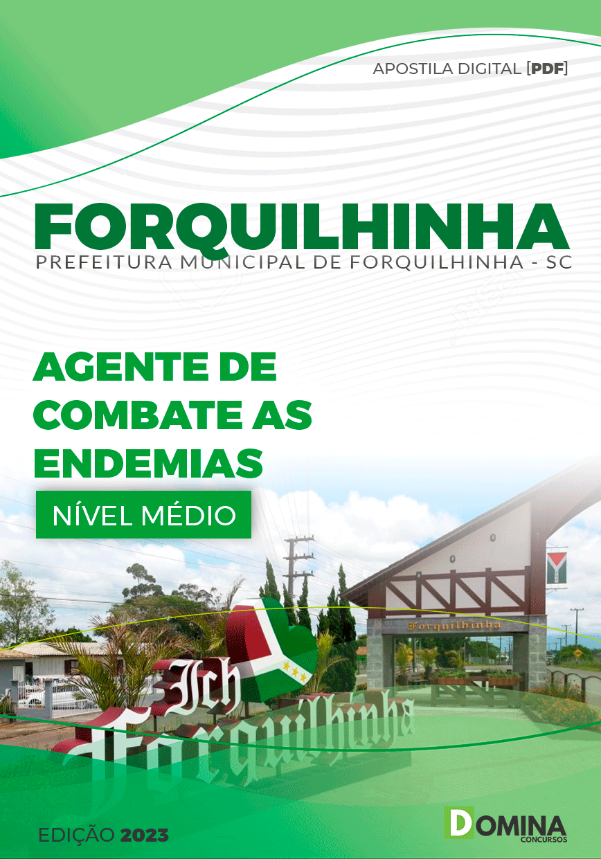 Apostila Pref Forquilhinha SC 2023 Agente Combate às Endemias