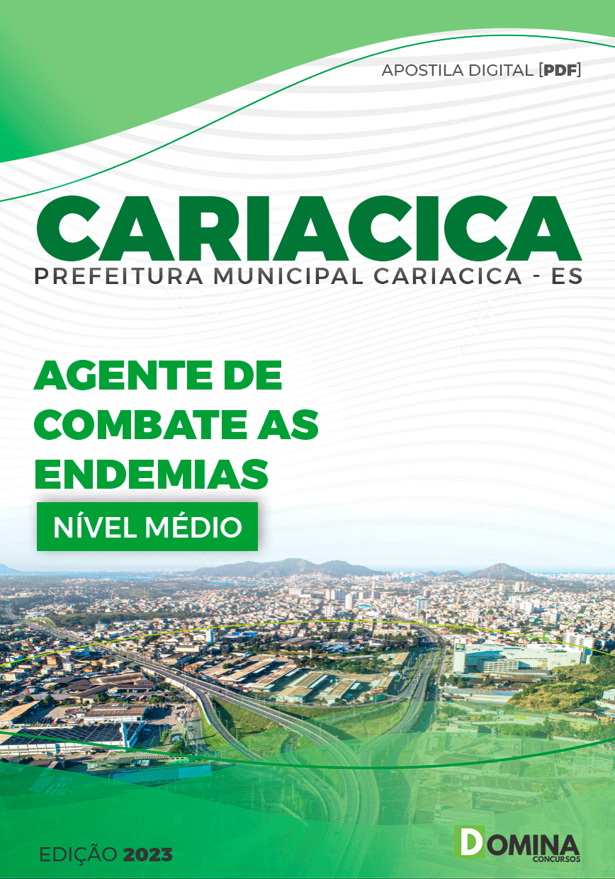 Apostila Pref Cariacica ES 2023 Agente Combate Endemias