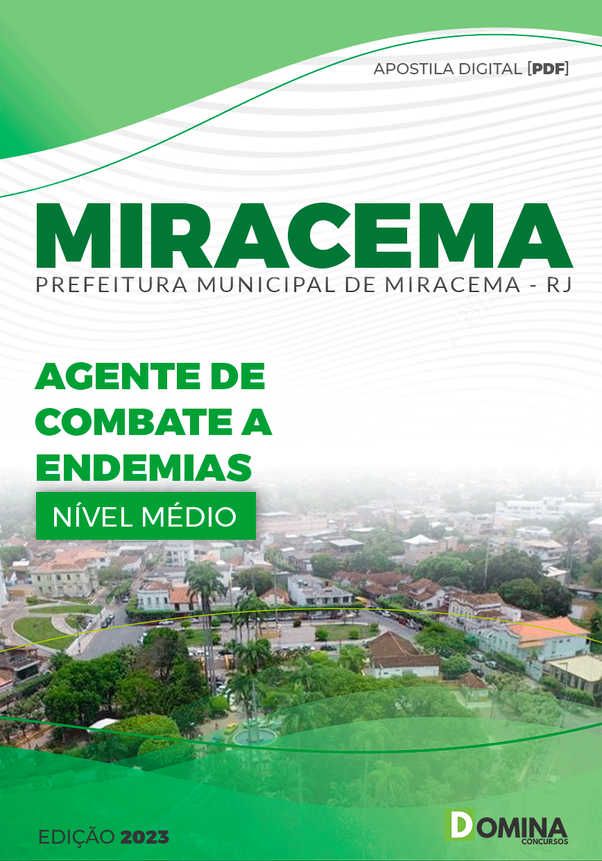 Apostila Pref Miracema RJ 2023 Agente de Combate a Endemias