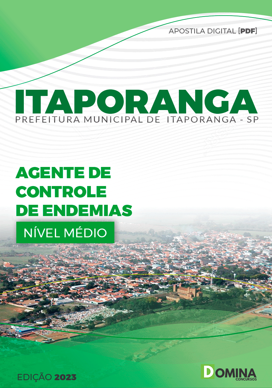 Apostila Pref Itaporanga SP 2024 Agente Controle Endemias