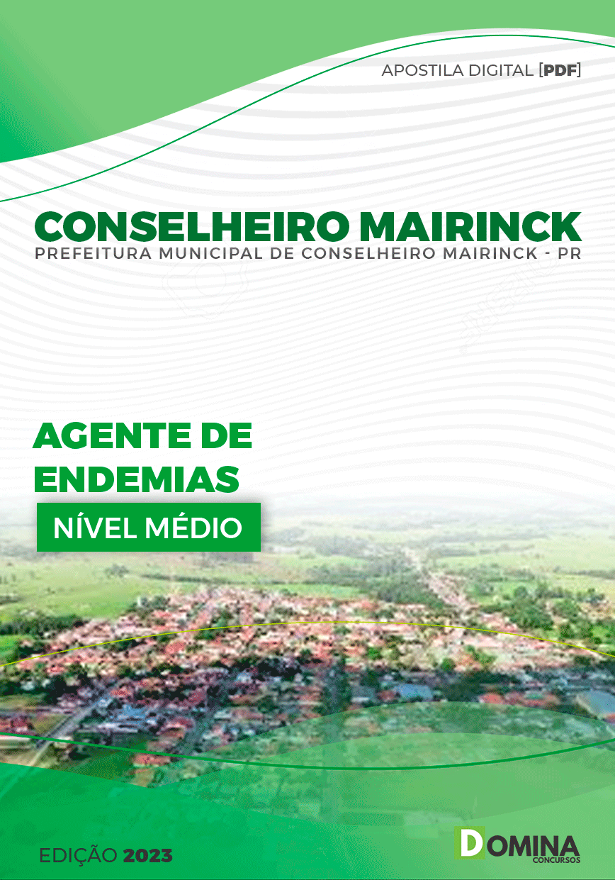 Pref Conselheiro Mairinck PR 2023 Agente de Endemias
