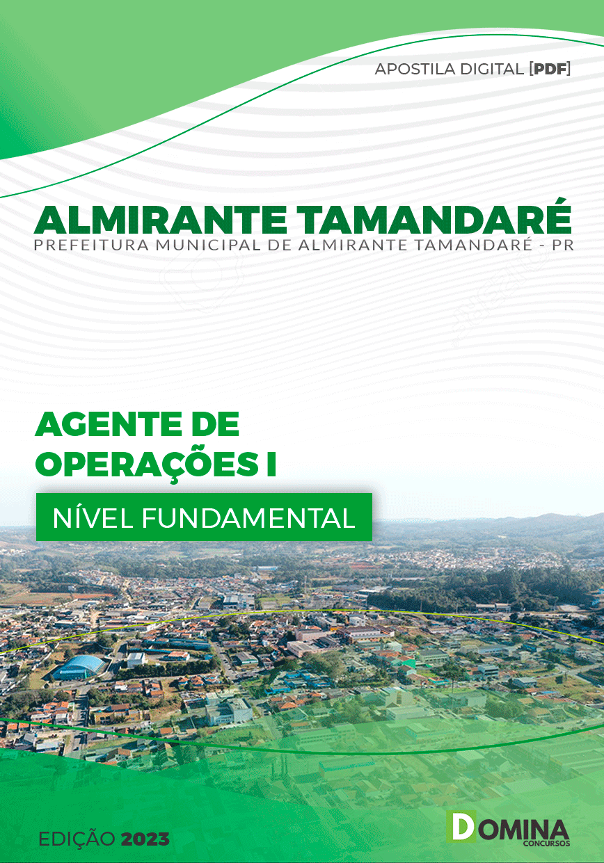 Pref Almirante Tamandaré PR 2023 Agente de Operações I