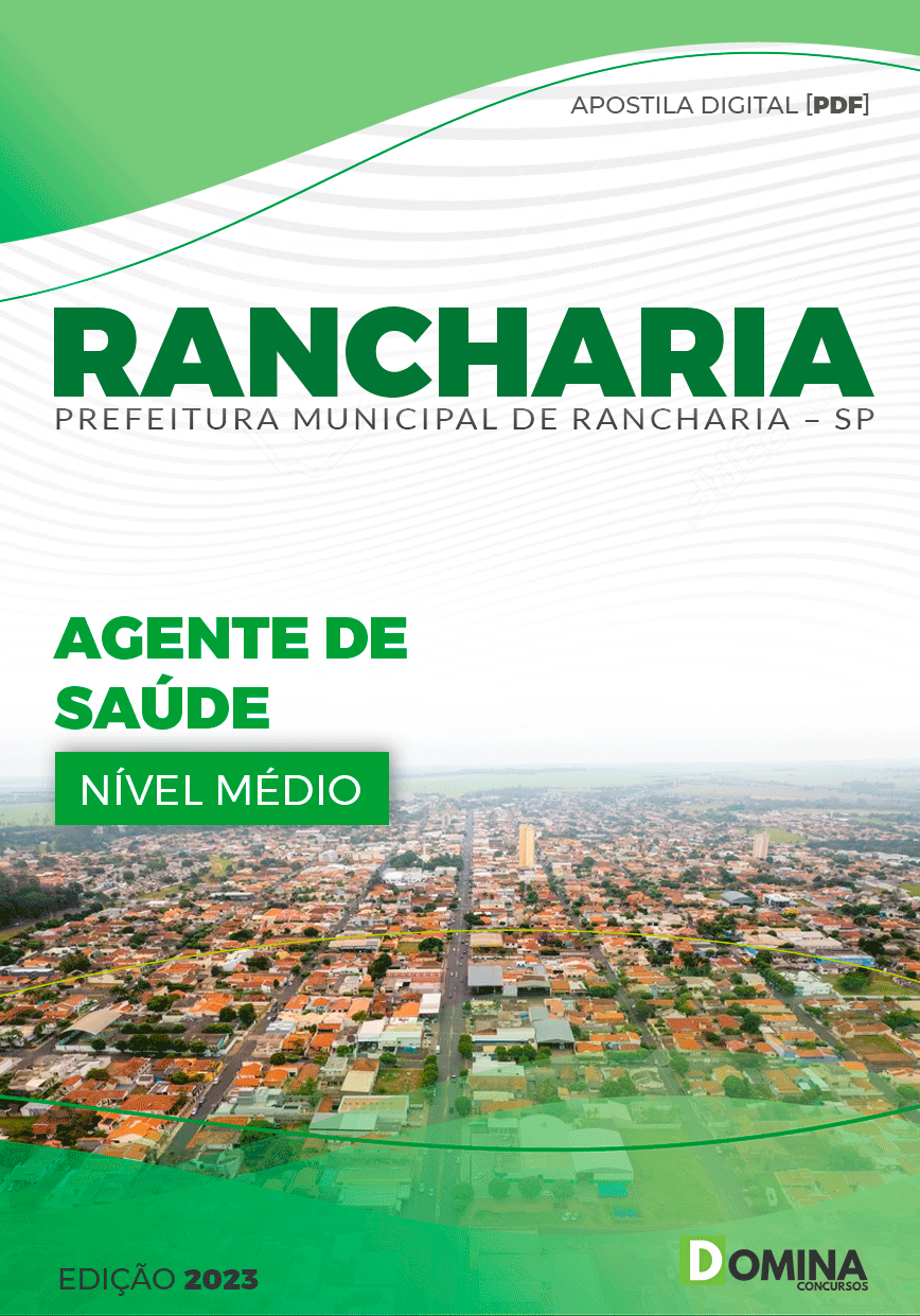 Apostila Pref Rancharia SP 2023 Agente Saúde
