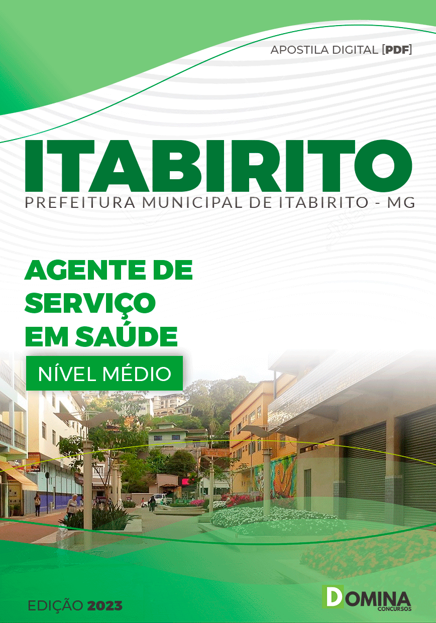 Apostila Prefeitura Itabirito MG 2023 Agente Serviço Saúde