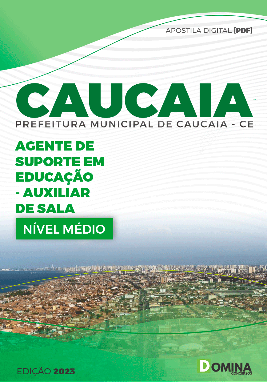 Apostila Pref Caucaia CE 2023 Auxiliar de Sala