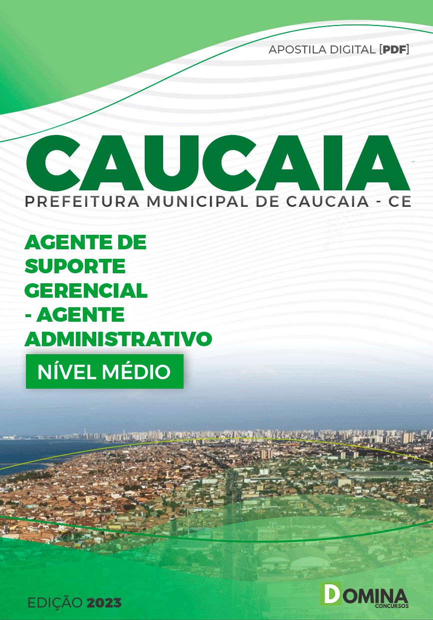 Apostila Pref Caucaia CE 2023 Agente Administrativo