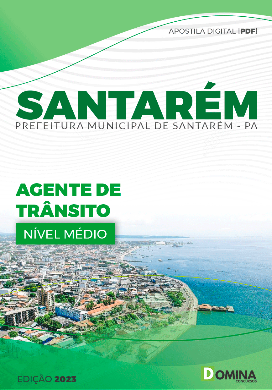Apostila Pref Santarém PA 2024 Agente Trânsito