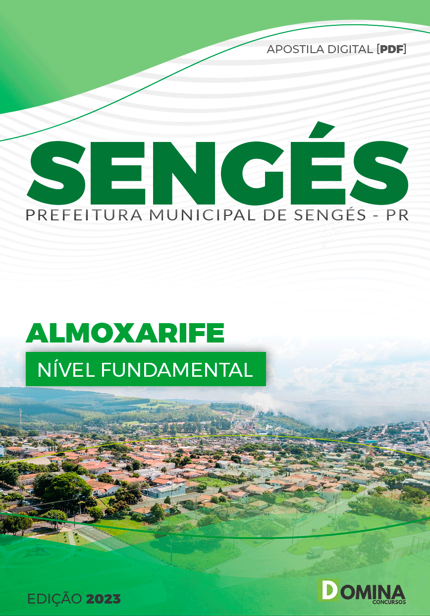 Apostila Concurso Pref Sengés PR 2023 Almoxarife